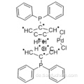 [1,1&#39;-Bis (diphenylphosphino) ferrocen] dichlorpalladium (II) CAS 72287-26-4
